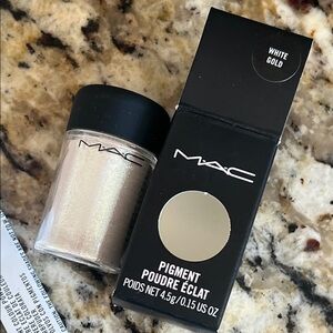 ❤️🍭MAC Cosmetics White Gold Pigment Rare + HTF